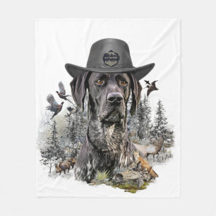 Manta Polar Mejor Perro Cazador (GSP)