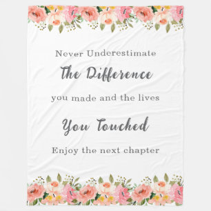 Manta Polar Mejor regalo de profesor de la historia