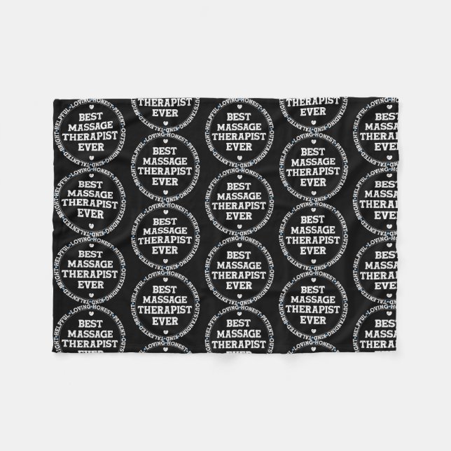 Manta Polar Mejor Terapia Terapia de Masaje Ever  (Frente (Horizontal))