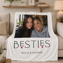 Mejores Amigas Hermana Corazón Tipografía Foto