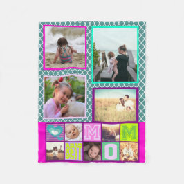 Manta Polar Mejores recuerdos personalizados de la foto de la