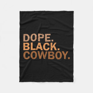 Manta Polar Melanin Black Cowboy Melanin Black African Rodeo C