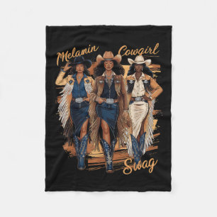 Manta Polar Melanin Cowgirls African Melanin Cowgirl Swag Blac