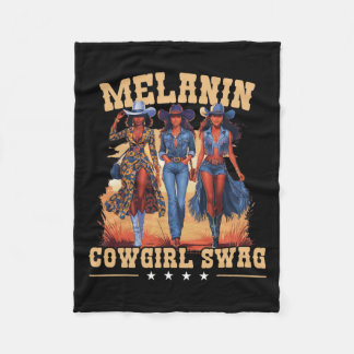 Manta Polar Melanin Cowgirls Swag African Melanin Cowgirl Blac