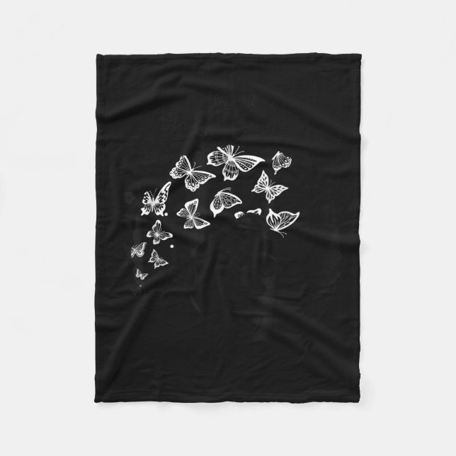 Manta Polar Melanin Queen African American Strong Black Natura (Anverso)