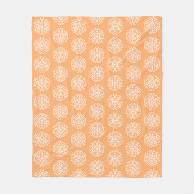 Manta Polar Melon Mandala (Anverso)