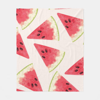 Manta Polar Melones de agua: dulzura de verano sin foco.