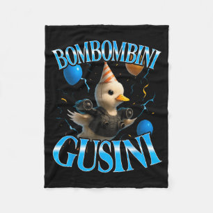 Manta Polar Meme Bombombini Gusini Bi de cerebro italiano surr