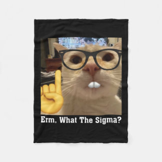 Manta Polar Meme De Gato Agradable Arte Cute Kitten Erm