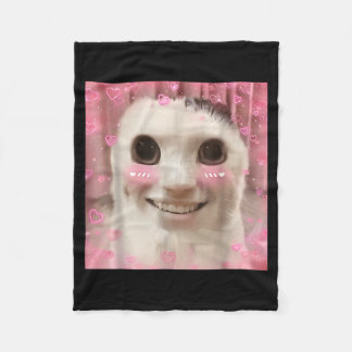 Manta Polar Meme de gato Ahh Dank Maldito Weirore Divertido Me