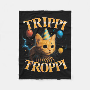 Manta Polar Meme italiano surrealista de cerebro podrido Tripp