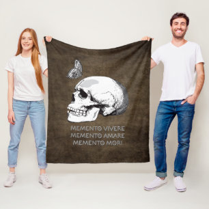 MANTA POLAR MEMENTO VIVERE • MEMENTO AMARE • MEMENTO MORI