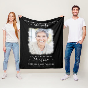 Manta Polar Memorial Memory Treasure Cita Photo Script Black