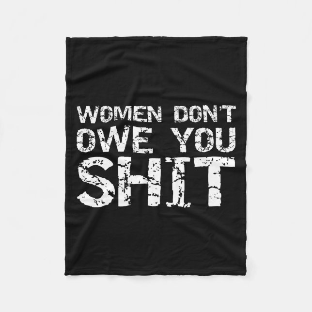 Manta Polar Mens Funny Feminist Quote Feminism Gift Women Don' (Anverso)