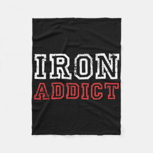 Manta Polar Mens Iron Addict Gym Workout Fitness Bodybuilding