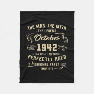 Manta Polar Mens Man Myth Legend October 1942 80th Birthday