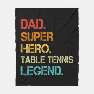 Manta Polar Mens Vintage Style Dad Hero Table Tennis Legend Fa