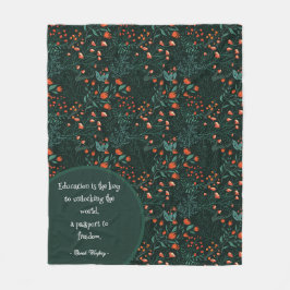 Manta Polar Mensaje inspirador