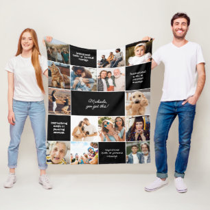 Manta Polar Mensajes Personalizados de Consuelo Inspirador y 1