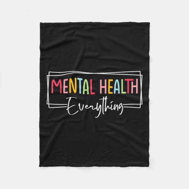 Manta Polar Mental Health Over Everything Suicide Depression A (Anverso)
