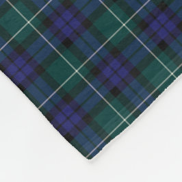 Manta Polar Menteith Scotland District Tartan Fleece Blanket