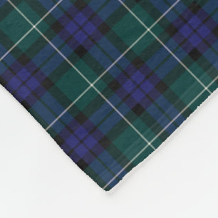 Manta Polar Menteith Scotland District Tartan Fleece Blanket