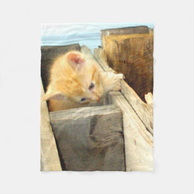 Manta Polar Meow Cats 1 Fleece Blanket (Anverso)