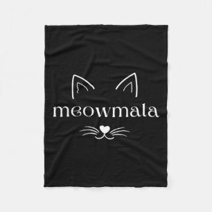 Manta Polar Meowmala Crazy Cat Lady