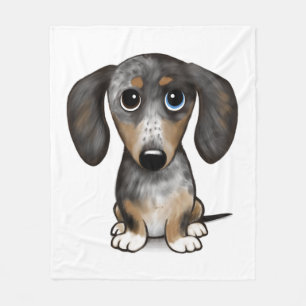Manta Polar Merle Dapple Dachshund Cute Wiener Dog