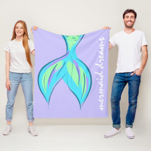 Manta Polar Mermaid Dreams Fleece Blanket