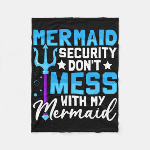 Manta Polar Merman Mer Dad Mermaid Security Don&# t Mess With