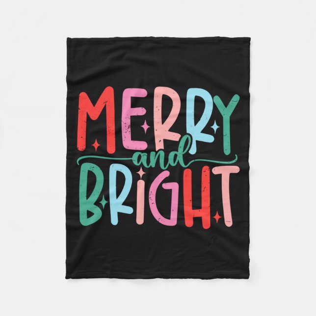 Manta Polar Merry &amp; Bright Moody &amp; Uptight Matching Co (Anverso)