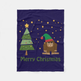 Manta Polar Merry Christmas Bigfoot