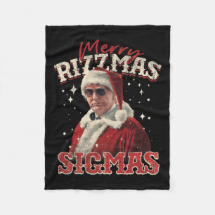Manta Polar Merry Rizz Mas Sigmas- Gen Alpha Middle School Tru