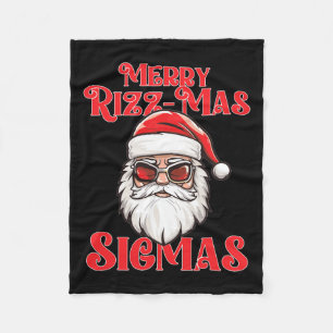 Manta Polar Merry Rizz Mas Sigmas Gracioso Gen- Alpha X-mas Sa
