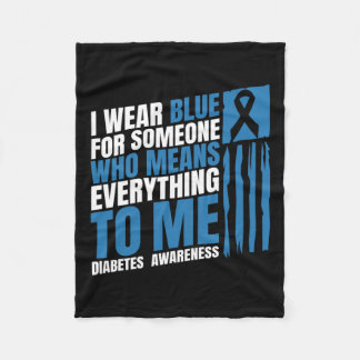 Manta Polar Mes de concientización sobre la diabetes desordena