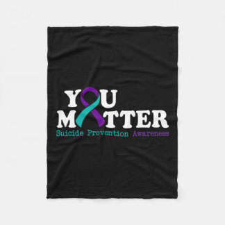 Manta Polar Mes de concientización sobre prevención del suicid