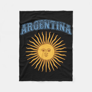 Manta Polar Mes de la Herencia Hispana de Argentina dom Mayo A