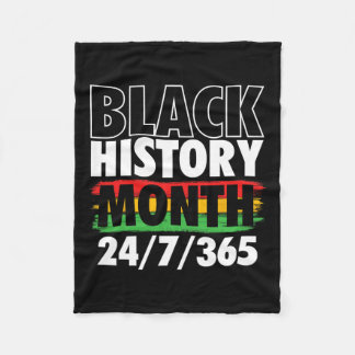 Manta Polar Mes de la Historia Negra - Día De La Muerte En Áfr