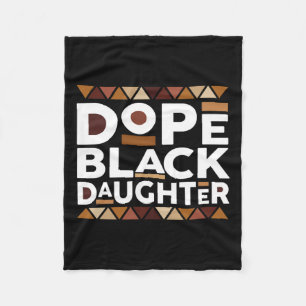 Manta Polar Mes de la Historia Negra Familia coincidente Droga