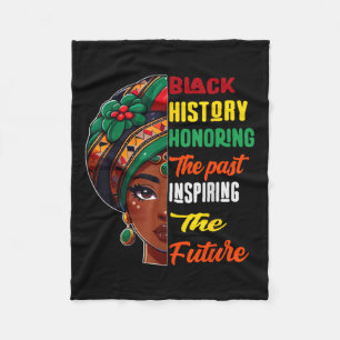 Manta Polar Mes de la historia negra honrando el futuro inspir