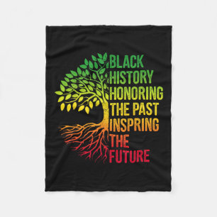 Manta Polar Mes de la historia negra honrando el futuro inspir