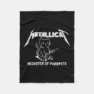 Manta Polar Metallicat Meowster Of Purrpets - Gracioso Cat 1