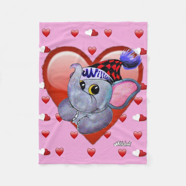 Manta Polar Metalphant Valentine Fleece Blanket (Anverso)