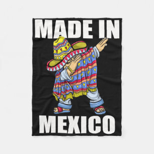 Manta Polar México Dab Dabbing Bandera Mexicana Jersey 1