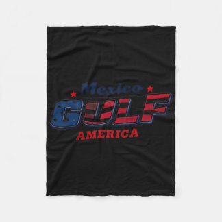 Manta Polar México Golfo América Bandera Estadounidense Améric