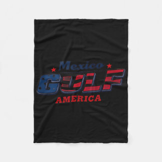 Manta Polar México Golfo América Bandera Estadounidense Améric