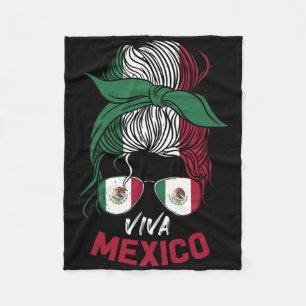 Manta Polar México Vintage Bandera Mexicana Gorra Jersey 2