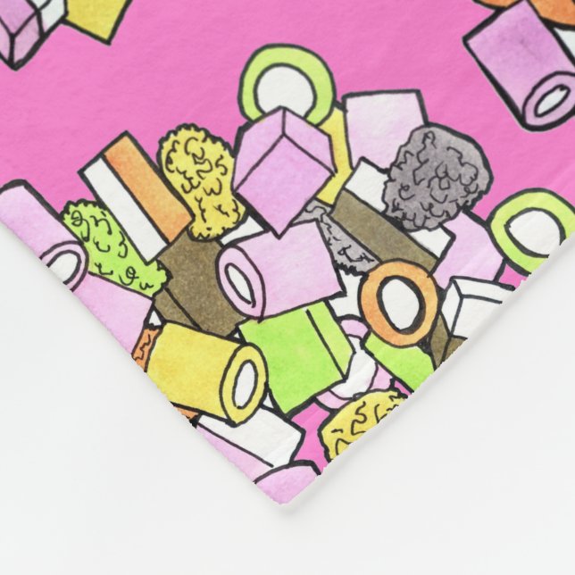 Manta Polar Mezcla de muñecas Gran Bretaña Candy de dulces (Esquina)