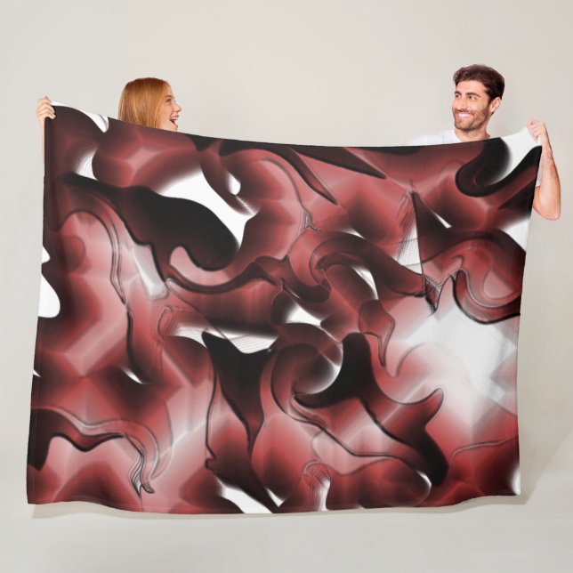 Manta Polar Mezcla de niebla parda y esculpida (In situ)